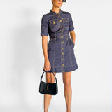 Militarty Mini Dress