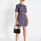 Militarty Mini Dress