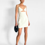 Linen Bra Mini Dress