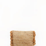 Raffia clutch