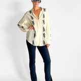 Long Sleeve Fig Leaf Shirt