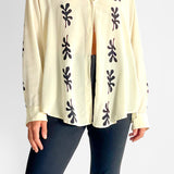 Long Sleeve Fig Leaf Shirt