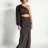 Asymmetric Maxi Dress