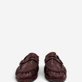 Monogram Logo Eel Penny Loafer
