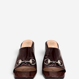 Lexi Leather Horsebit Mules