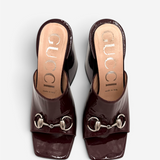 Lexi Leather Horsebit Mules
