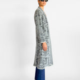 Alpaca Long Knit Cardigan