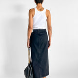 Denim Maxi Skirt