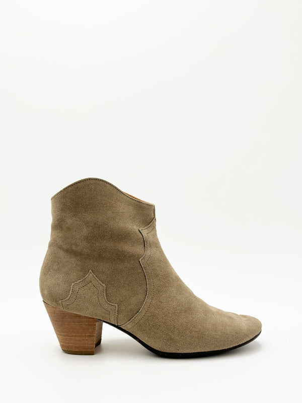 The Dicker Suede Ankle Boots