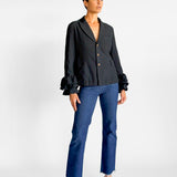 Frill Sleeve Jacket