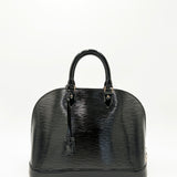 MM Large Electric Patent Leather Tote