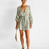 Paisley Shirt Dress