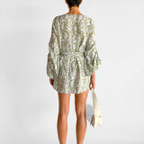 Paisley Shirt Dress