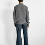 Zip Detail Cardigan
