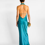 Dillon Halter Neck Gown