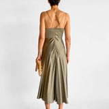 Cowl Neck Slip Dress