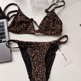 Petite Triangle Top C/D + Petite Brief (wrong bottoms)