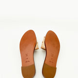 Lock It Flat Raffia Mules