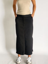 Low Waisted Tailored Skirt