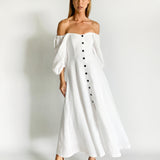 Mika Off-Shoulder Midi Dress