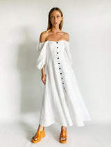 Mika Off-Shoulder Midi Dress