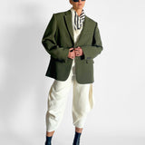Oversized Single Breasted Blazer