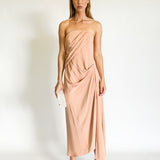 Strapless Midi Dress