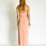 Strapless Midi Dress