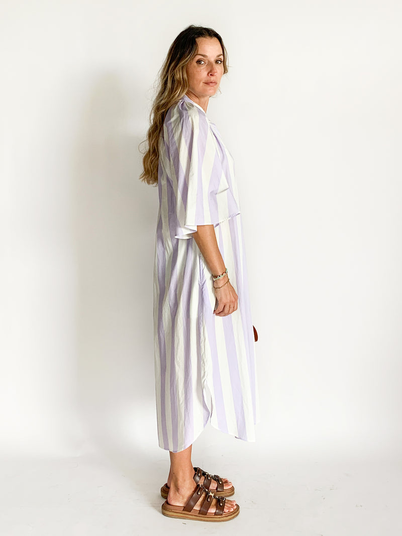 Stripe Shirt Dress