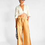 Oversized Wide Leg Pleat Pant