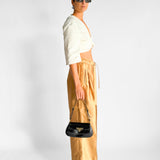 Oversized Wide Leg Pleat Pant