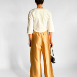 Oversized Wide Leg Pleat Pant