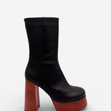 Rosie 27 Platform Leather Boots