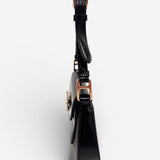 Limited Edition Triangle Logo Leather Shoulder Bag