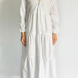 Long Sleeve Tiered Maxi Dress