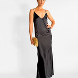 Silk Satin Slip Dress
