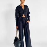 Silk Drawstring Pants