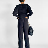 Silk Drawstring Pants