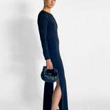 Long Sleeve Knit Maxi Dress