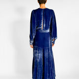 Sylvia Velvet Maxi Dress