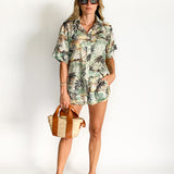 Juliette Roll Cuff Shirt and Short