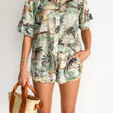 Juliette Roll Cuff Shirt and Short