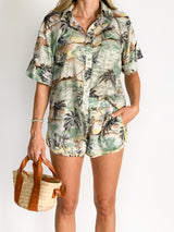 Juliette Roll Cuff Shirt and Short