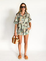 Juliette Roll Cuff Shirt and Short