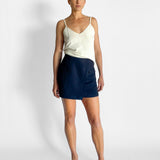 Wrap Mini Skirt