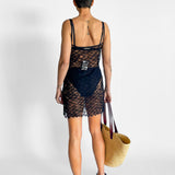 French Lace Mini Dress