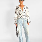 Polka Dot Blouse