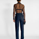 Belted Saddle Trouser