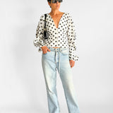 Polka Dot Blouse