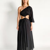 Asymmetric Wave Dress